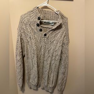 Aran Crafts - 100% Merino Wool Sweater - Made in Ireland (Men’s Large)